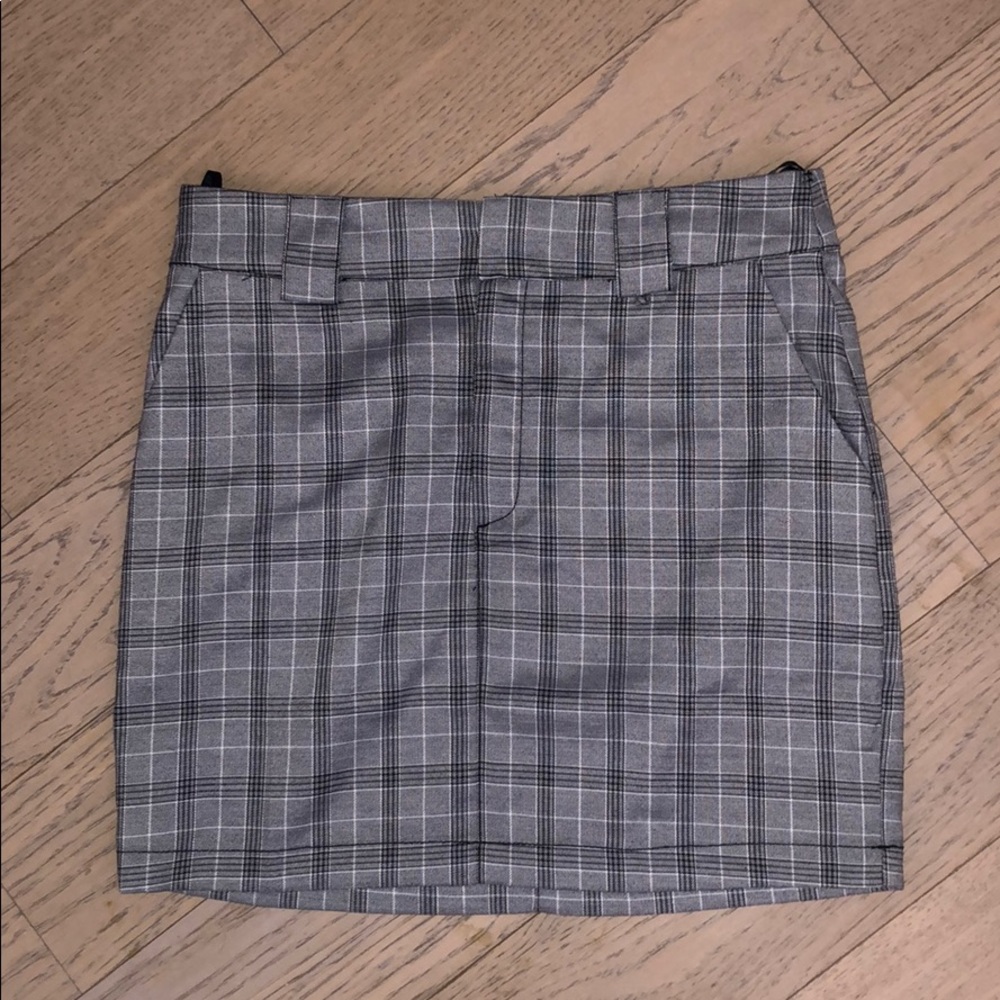 Plaid skirt